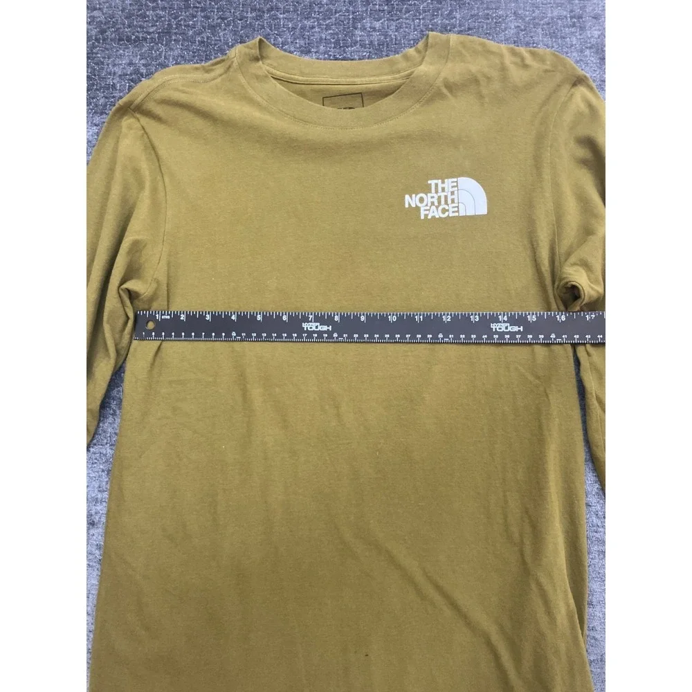 The North Face Never Stop Exploring T-Shirt Mens Small Green‎ Box NSE Graphic